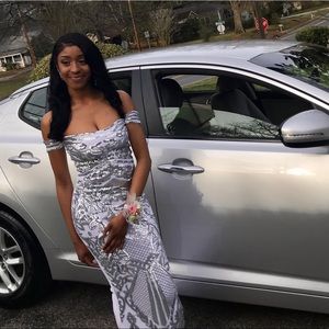 Custom made prom dress